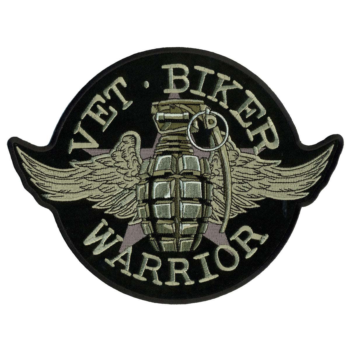 Hot Leathers Grenade 4" x 3" Patch PPA6077 1 Hot Leathers Grenade 4" x 3" Patch PPA6077