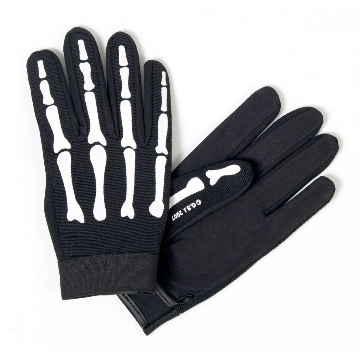 Hot Leathers GVM2007 Skeleton Mechanics Gloves 3 Hot Leathers GVM2007 Skeleton Mechanics Gloves