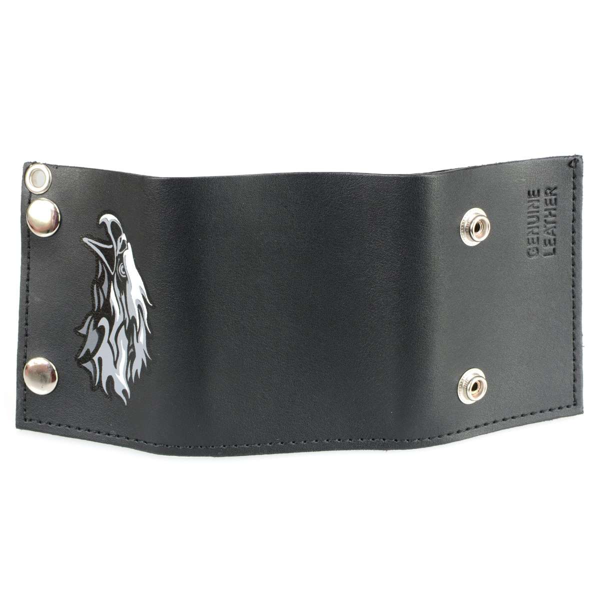 Hot Leathers Tribal Eagle Tri-fold Wallet WLB1020 6 Hot Leathers Tribal Eagle Tri-fold Wallet WLB1020