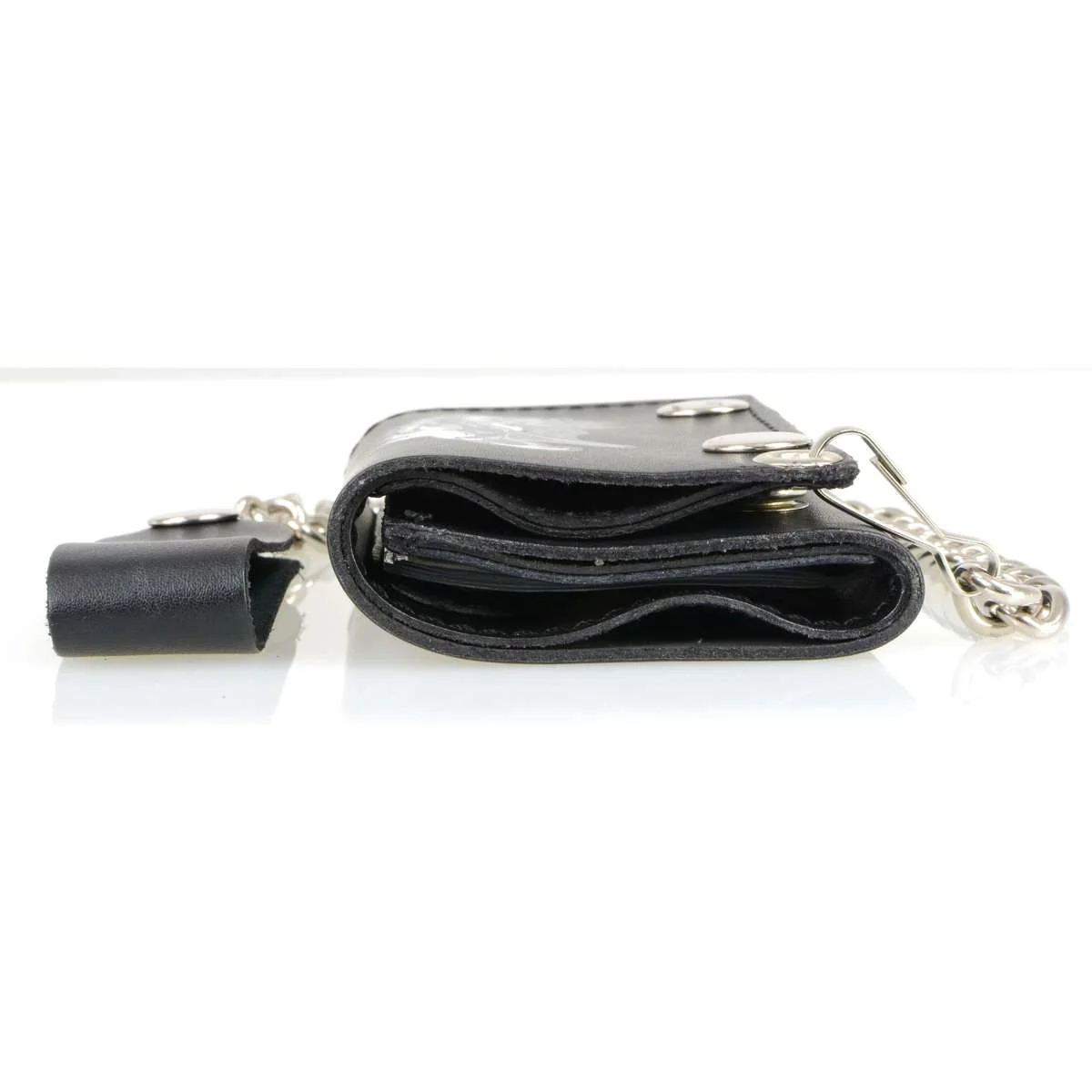 Hot Leathers Tribal Eagle Tri-fold Wallet WLB1020 8 Hot Leathers Tribal Eagle Tri-fold Wallet WLB1020