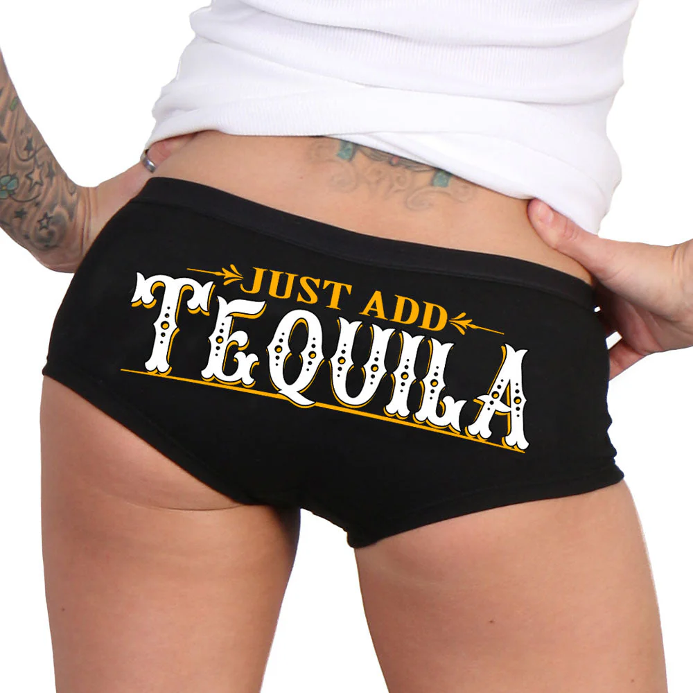 Hot Leathers Just Add Tequila Boy Shorts PTB7577 2 Hot Leathers Just Add Tequila Boy Shorts PTB7577